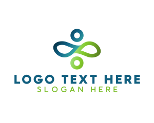 Loop - Human Family Organization logo design