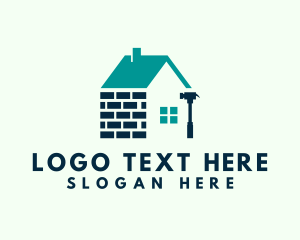 Lounge - Brick House Carpentry logo design