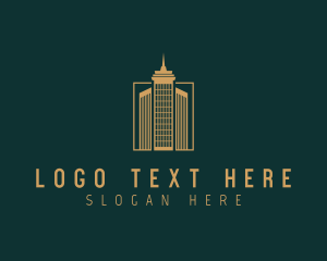 Commerical - City Skyscraper Building logo design