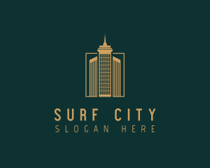 City Skyscraper Building logo design