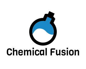 Chemistry - Water Bomb Lab logo design