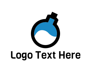 Laboratory - Water Bomb Lab logo design