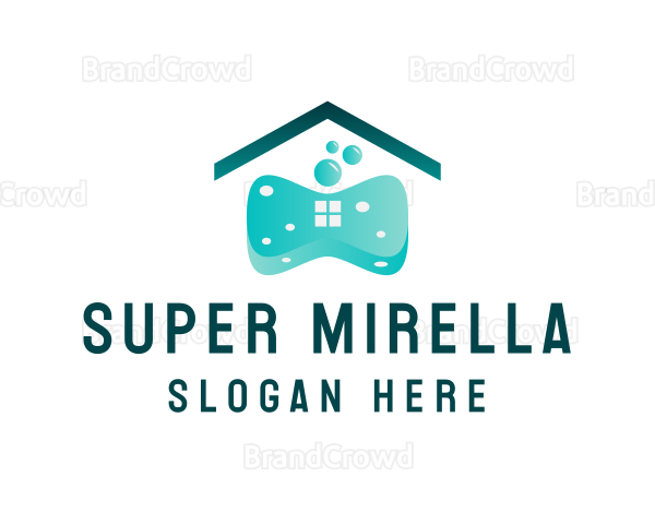 Home Cleaning Soap Logo