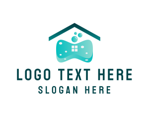 Cleaning - Home Cleaning Soap logo design