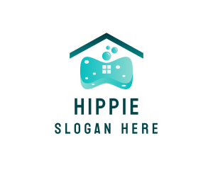 Sanitation - Home Cleaning Soap logo design