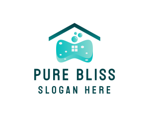 Home Cleaning Soap logo design