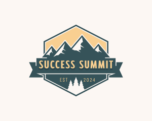 Mountain Summit Adventure logo design