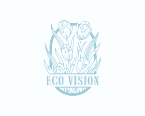 Eco Flower Boutique logo design