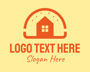 Orange Burger House  Logo