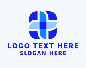 Propeller - Blue Ventilation Blade logo design