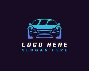 Luxury Sedan Car  Logo