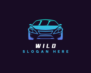 Luxury Sedan Car  Logo