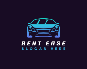 Luxury Sedan Car  logo design