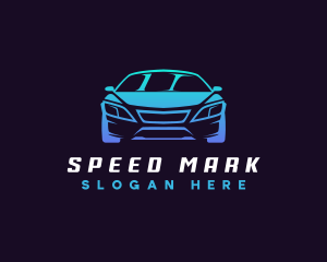 Luxury Sedan Car  logo design