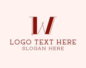 Woodworker - Business Investor Letter W logo design