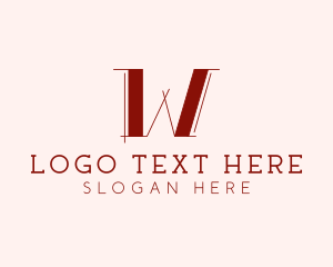 Advisory - Professional Studio Letter W logo design