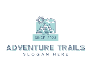 Mountain Resort Camp logo design