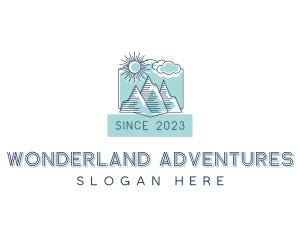 Mountain Resort Camp logo design