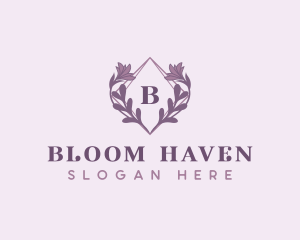 Elegant Floral Petals logo design