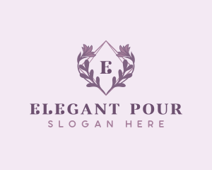 Elegant Floral Petals logo design