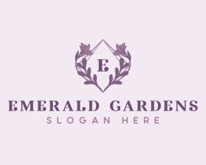 Elegant Floral Petals logo design