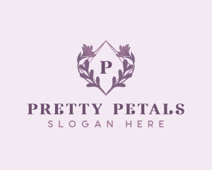 Elegant Floral Petals logo design