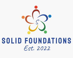 Social Service - Foundation People Community logo design