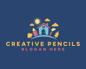 Educational Preschool Art logo design