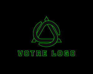Gaming - Green Gaming Letter A logo design