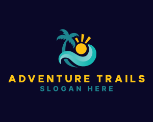 Travel Vacation Trip logo design