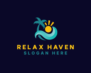 Vacation - Travel Vacation Trip logo design