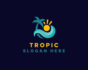 Travel Vacation Trip logo design