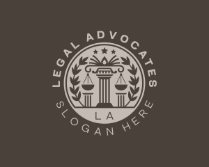 Lawyer - Lawyer Attorney Justice logo design