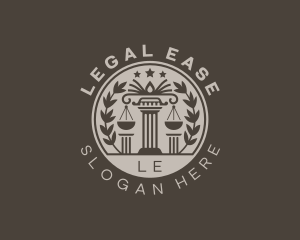 Lawyer - Lawyer Attorney Justice logo design