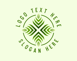 Leaves - Abstract Green Leaf logo design
