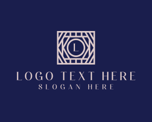 Minimalist - Frame Interior Decoration logo design