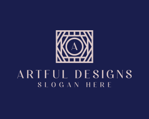 Frame Interior Decoration  logo design