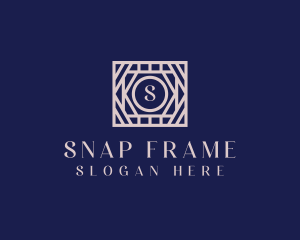 Frame Interior Decoration  logo design