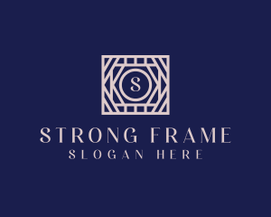 Frame Interior Decoration  logo design