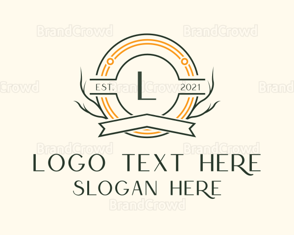 Natural Forest Badge Logo