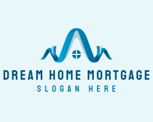 Mortgage - Subdivision House Realtor logo design
