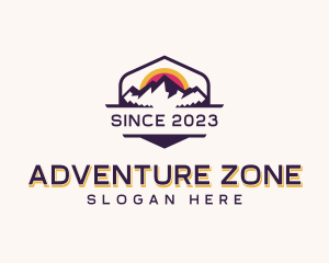 Outdoor Mountain Adventure logo design