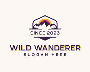 Outdoor Mountain Adventure logo design