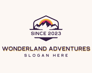 Outdoor Mountain Adventure logo design