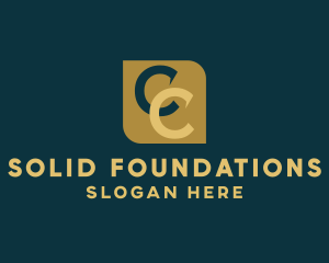 Hobbyist - Golden Letter C logo design