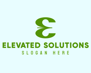 Modern Company Letter E logo design