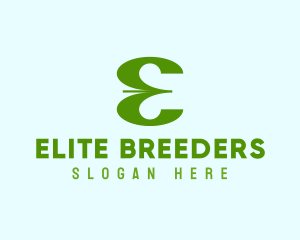 Modern Company Letter E logo design