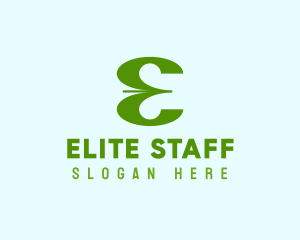 Modern Company Letter E logo design