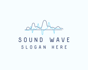 Audio - Abstract Audio Soundwave logo design