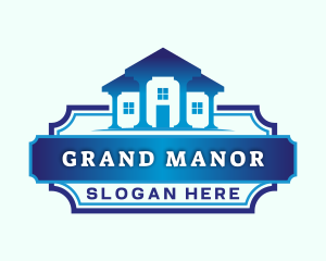 Mansion House Real Estate logo design